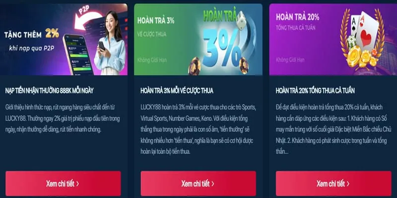 Khuyến mãi casino vipbet